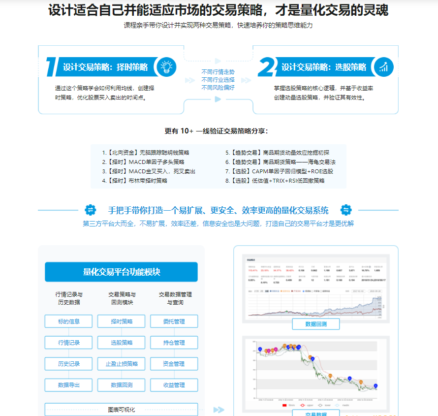 程序员理财课 Python量化交易系统实战|完结无秘|百度云下载