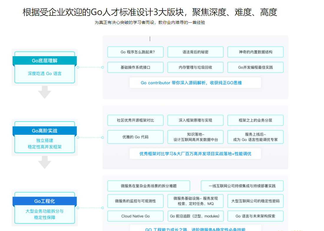 Go高级工程师实战营|价值5390元|完结无秘