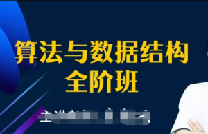 ZS-算法与数据结构全阶班|价值11980元|完结无秘