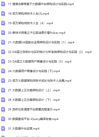 NX-P8百万大数据架构师一期|2022年|价值35999元|重磅首发|完结无秘