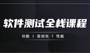 NM班-软件测试从小白到高手全程班63期|完结无秘