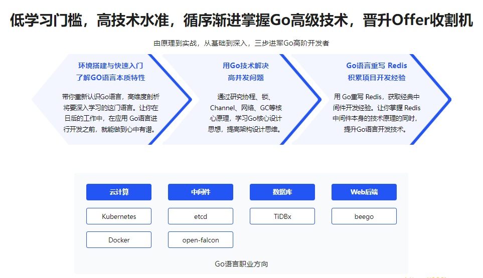 深入Go底层原理，重写Redis中间件实战|完结无秘