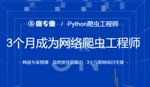 WY-WZ业3个月成为网络爬虫工程师|价值1999元|重磅首发|完结无秘