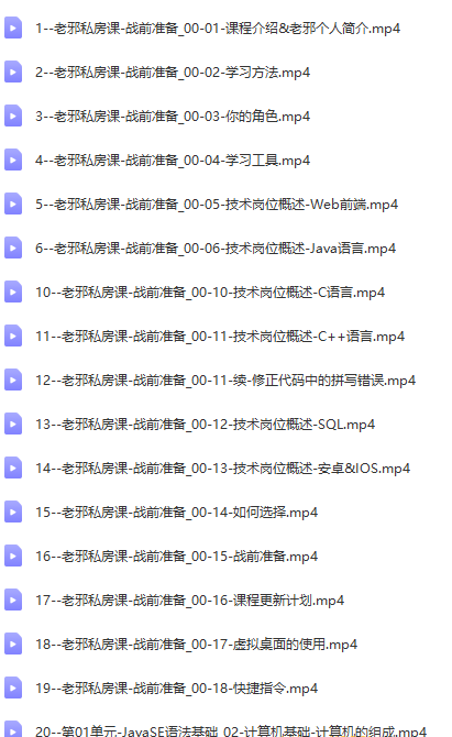 ITLXJava从小白到入职私房课|价值6799元|2022年|重磅首发|完结无秘