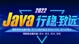 SG谷-2022年java就业班|价值12800元|重磅首发|阶段9完结无秘