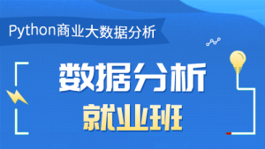 BW峰-Python数据分析就业班27期|价值21800元|2022年|完结无密