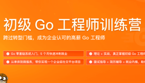 邓明-初级go工程师训练营0期|完结
