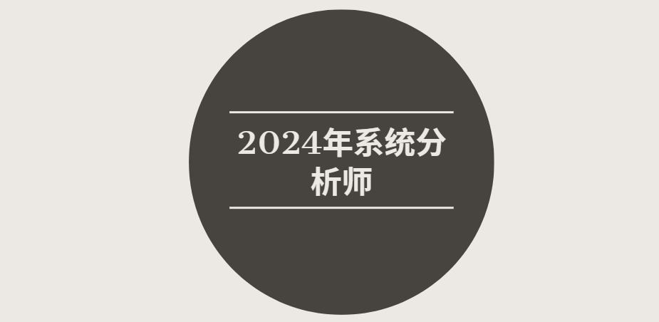 2024年系统分析师