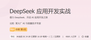极客-DeepSeek应用开发实战