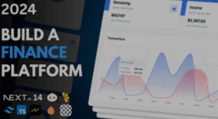使用Next.js从零开始构建一个财务SaaS平台|Udemy